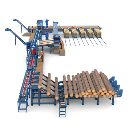 Лесопильная линия Сибирь базовый вариант