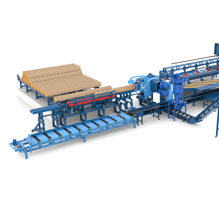 Лесопильная линия Форта с возвратом необрезной доски