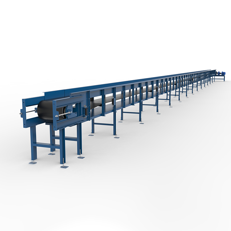 Ленточный транспортер для удаления опилок