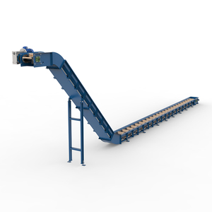 Скребковый транспортер подъемный