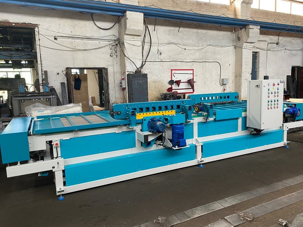 Станок торцовочно-шипорезный 2-х сторонний проходного типа ТШП-100.2