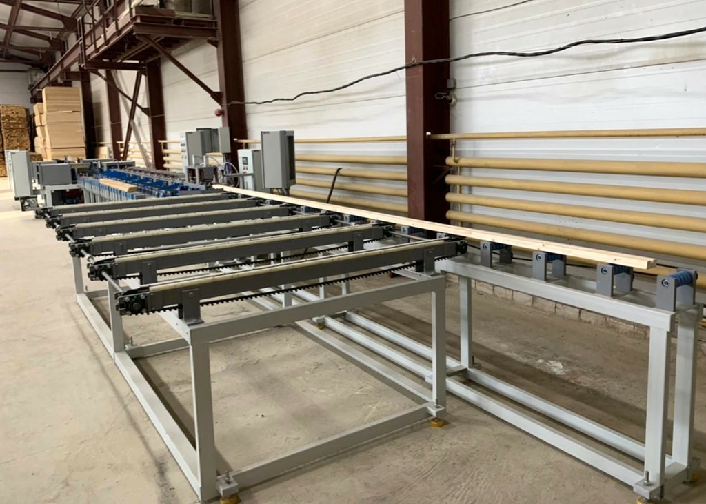 Линия изготовления двутавровой деревянной балки Н200 ЛБДКС200