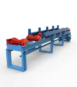 Рольганг-кантователь для бревен