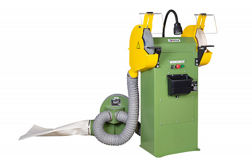 Станок точильно-шлифовальный ТШ 2М.25 с ремённой передачей с пылесосом ПП-750/У (ВЗ-879-01)