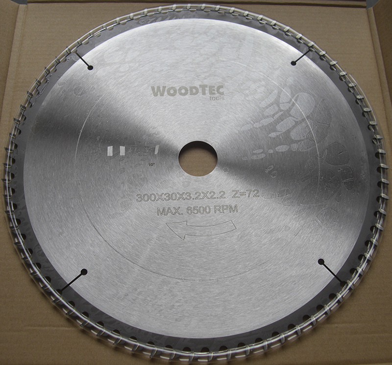 Пила основная WoodTec ф250х30х3,2/2,2 Z80FZ/TR