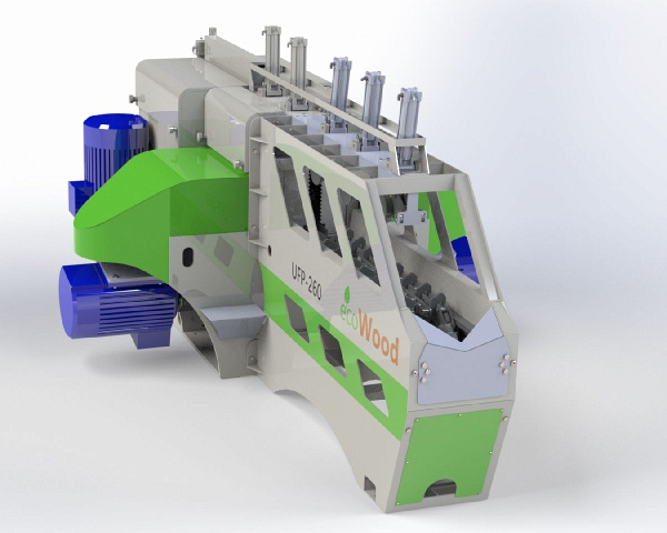 Фрезерно-пильный станок для тонкомера EcoWood UFP-260 UFP-260