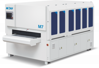 Автоматический рельефно-шлифовальный станок KDT PM7-1300/1000/650