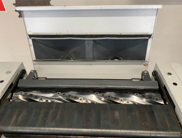 Рейсмусовый станок со спиральным валом и электроподъемом стола EcoWood МВ 1013AW