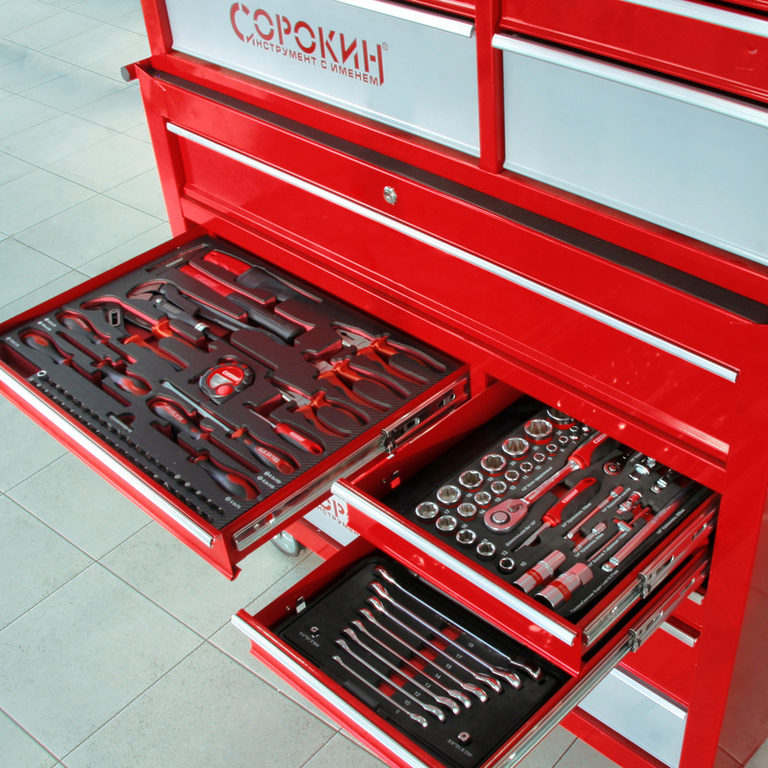 Ручной инструмент Инструмент в ложементе Great дюймовый 102 предмета