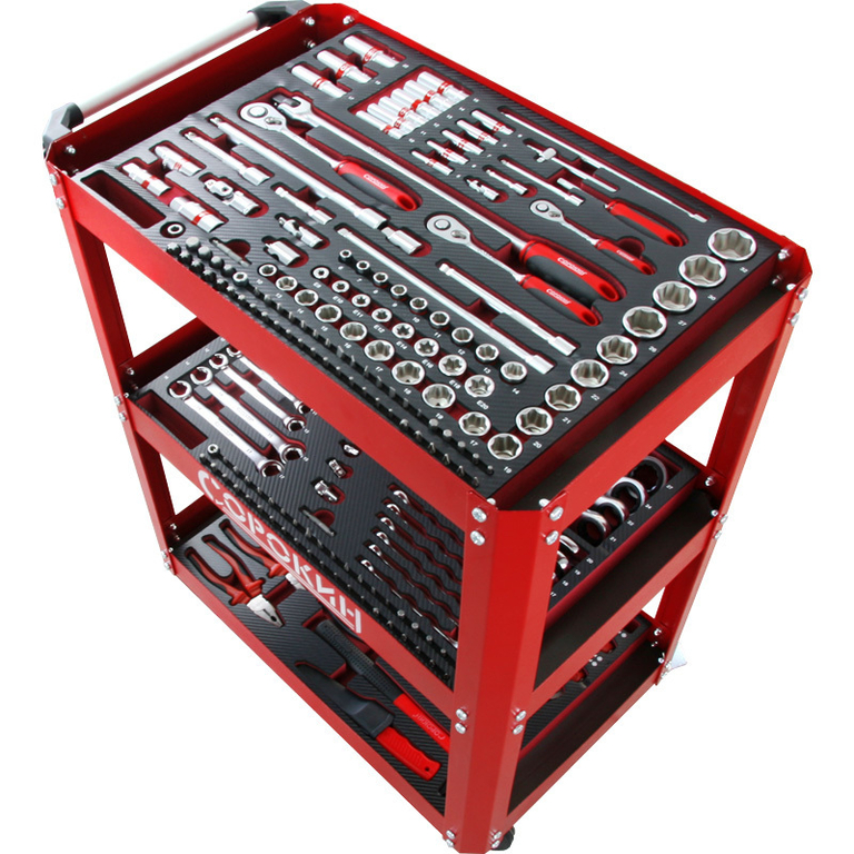 Ручной инструмент Инструмент в ложементе Great дюймовый 108 предметов