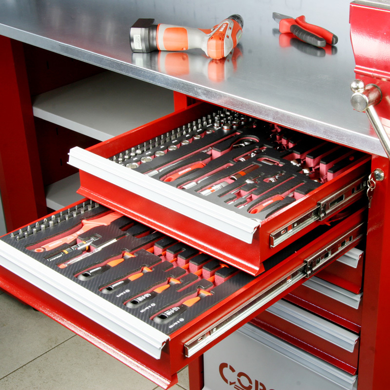 Ручной инструмент Инструмент в ложементе Great дюймовый 108 предметов