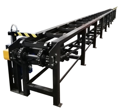 Транспортеры продольные для бревен (бревнотаски)