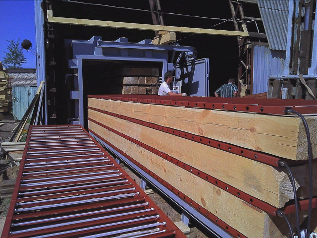 Вакуумные инфракрасные сушильные камеры EcoWood VIRK-5, VIRK-10 VIRK-10