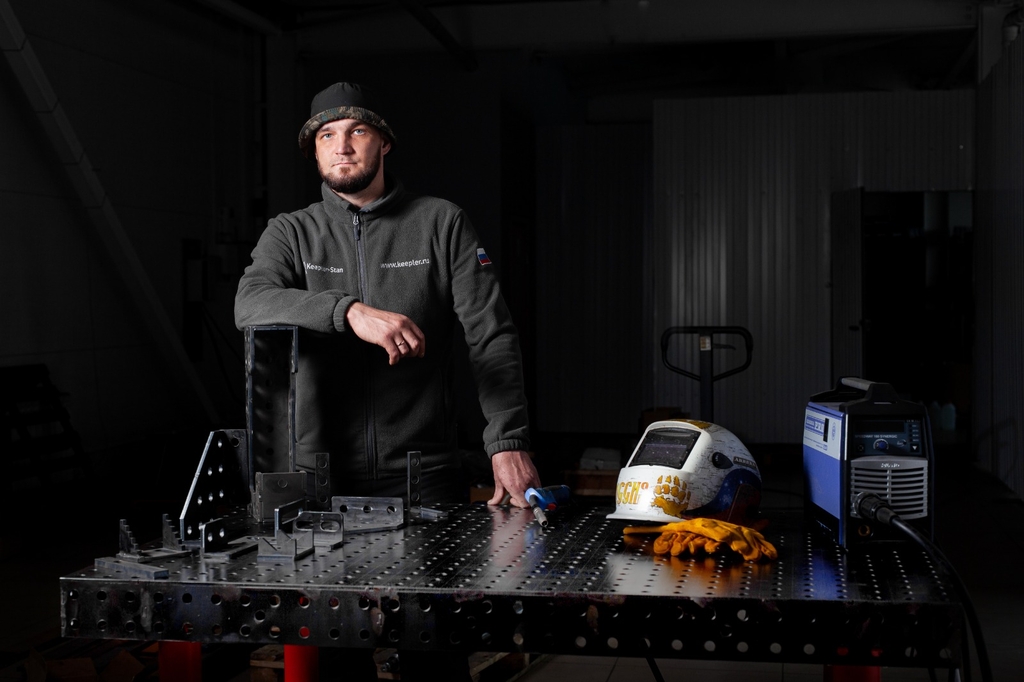 Сварочный стол Keepler-Stan 1200х1200х100 12мм