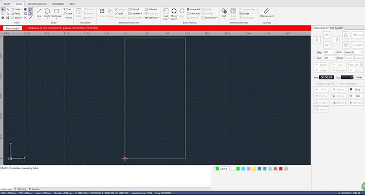 Лазерный станок для резки металла MetalTec 1530B (2000W)