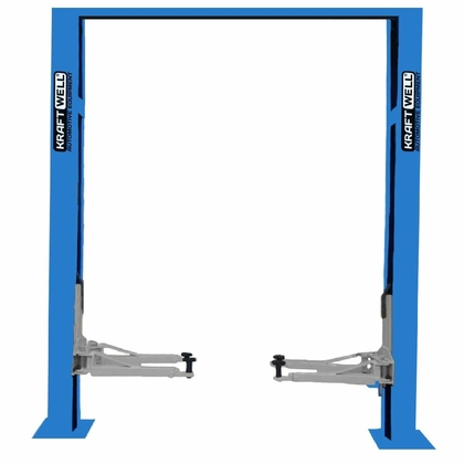 Подъемник двухстоечный KraftWell KRW4DLU_blue