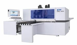 Сверлильно-присадочный центр с ЧПУ KDT KD-612G