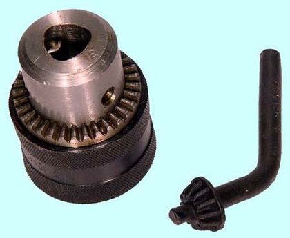 Патрон сверлильный Резьбовой с ключом ПСР-13 (1,5-13мм, М12х1,25) (J3513D) "CNIC"