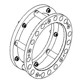 Comec AA0061 Адаптер к TD502  8 отверстий, 275 мм., MB, Iveco, DAF, MAN