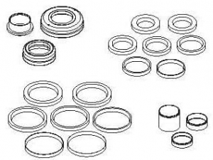 Comec MC5601 Адаптеры для осей с внутренним подшипником