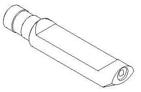 Comec CC310 Пуансон к CC300 профилированный D=5,5 мм.. (G)