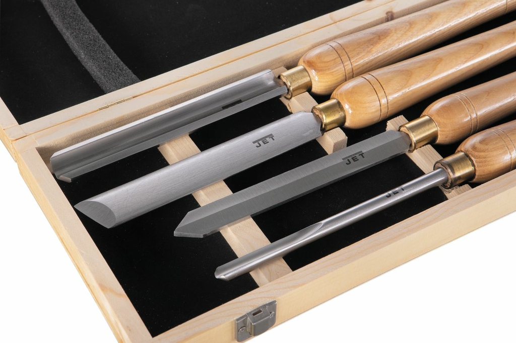 Набор токарных резцов JET, HSS 4 шт. (19500119)