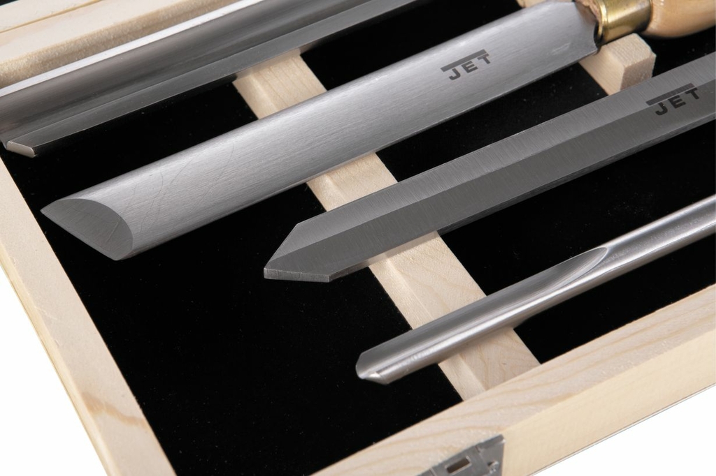 Набор токарных резцов JET, HSS 4 шт. (19500119)