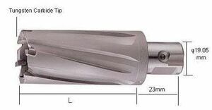 Сверло корончатое с твердосплавными зубьями (TST) хв-к W19, D=70, L=200