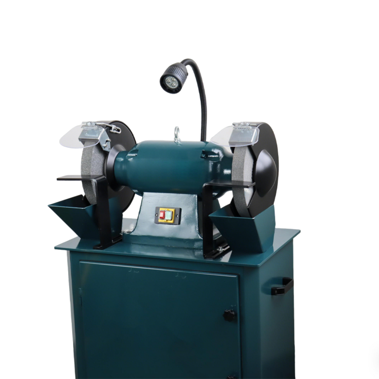 Двухдисковый шлифовальный станок с пылесосом AURA NM-250DC/220 (60250100)