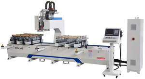 Сверлильно-пазовальный обрабатывающий центр с ЧПУ QUADRO STICK 4х2 STICK 4х2