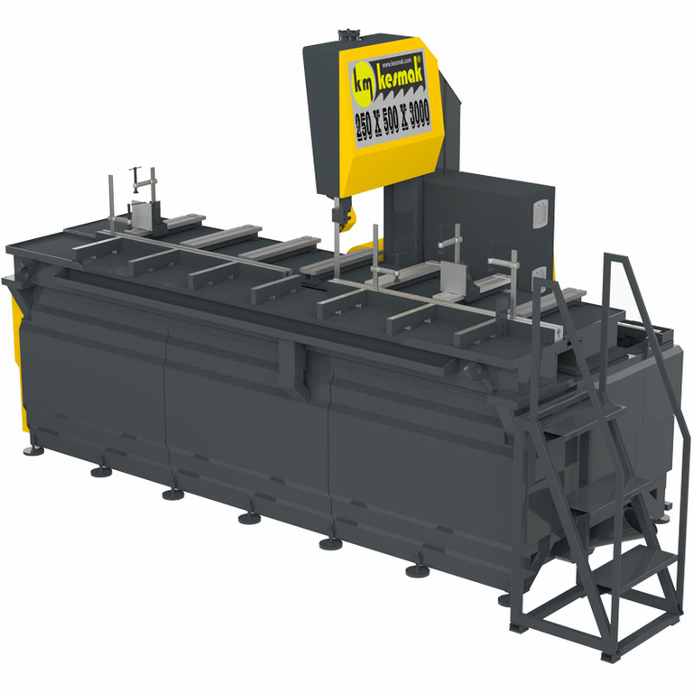 Полуавтоматический ленточнопильный станок Kesmak KDS 250X500X3000