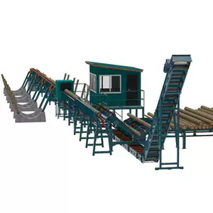 Линия сортировки бревна Cronver LSB 300
