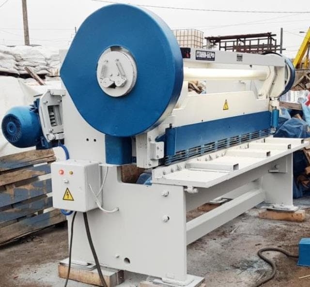 Ножницы гильотинные НА3218 б/у (4х2000мм., механика)