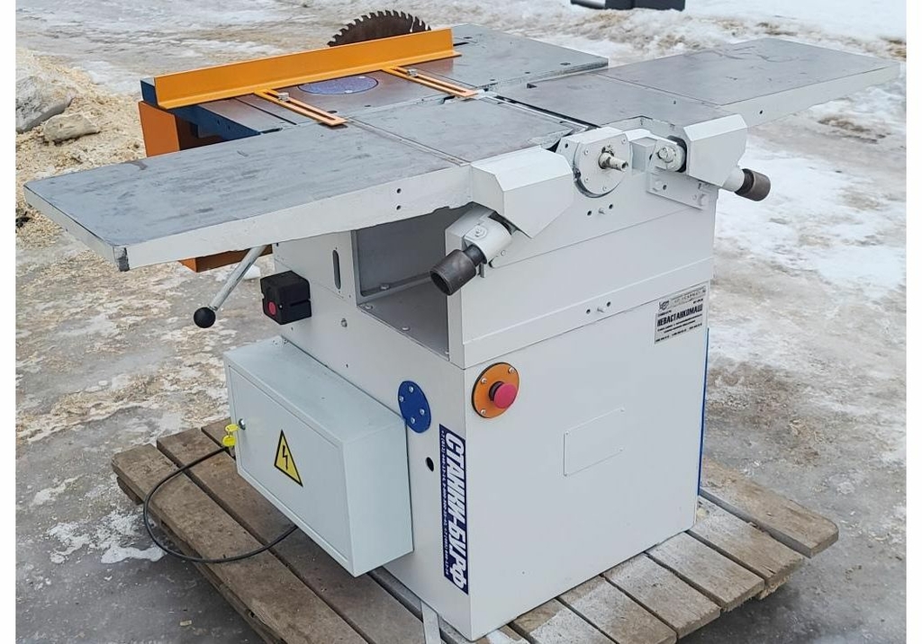 Деревообрабатывающий комбинированный станок 2в1 Д300ФК б/у (фуган, циркулярка)