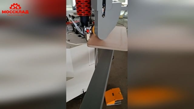 Кромкооблицовочный станок 680 с автоподачей для криволинейных деталей 2 в 1 (оклейка и фрезеровка), EVA и PUR