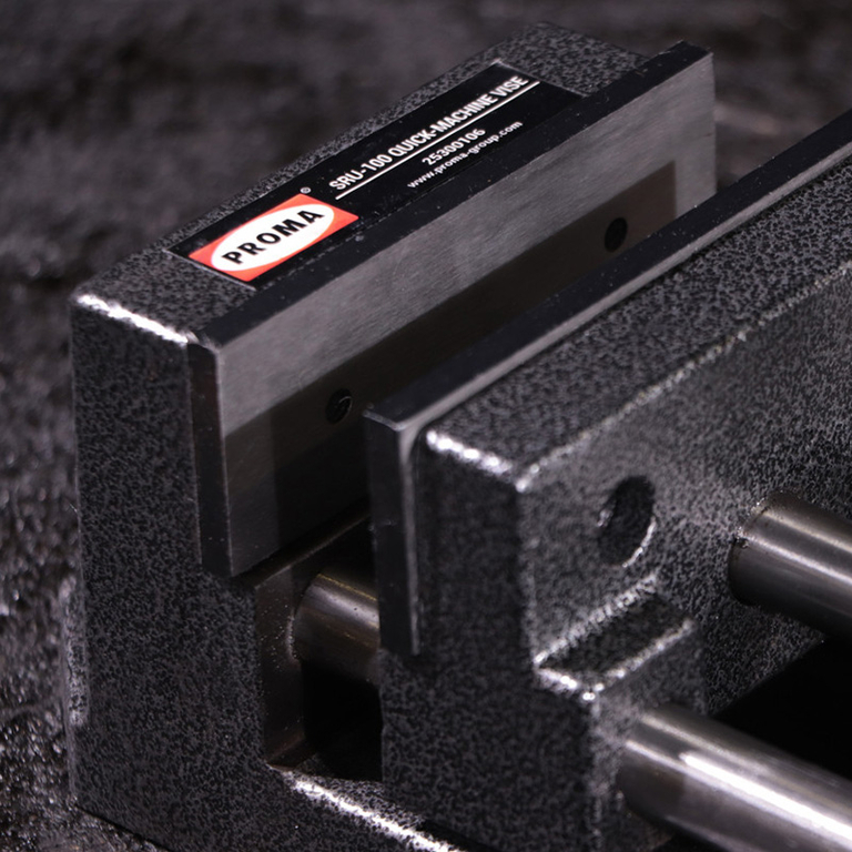 Быстрозажимные станочные тиски Proma SRU-100