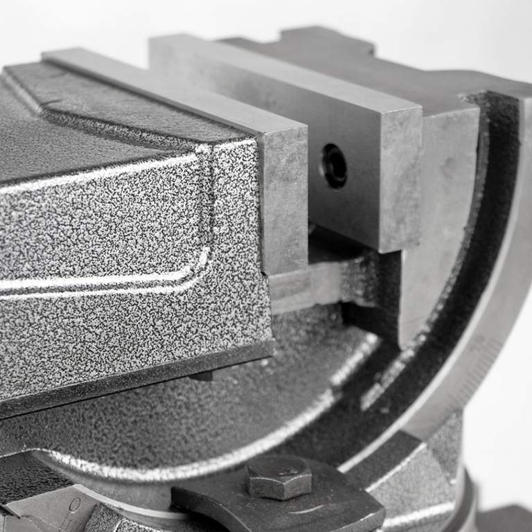 Машинные универсальные тиски с поворотным основанием Proma SS-125