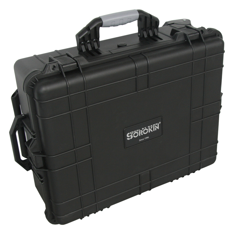 Кейс защитный ударопрочный на колёсах 615х495х245мм