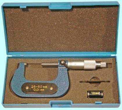 Микрометр Гладкий МК- 50   25- 50 мм (0,01) кл.т.1 тв.сплав "CNIC" (400-110)