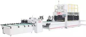 Линия прессования щита ТВЧ HF Systems 4200x1300