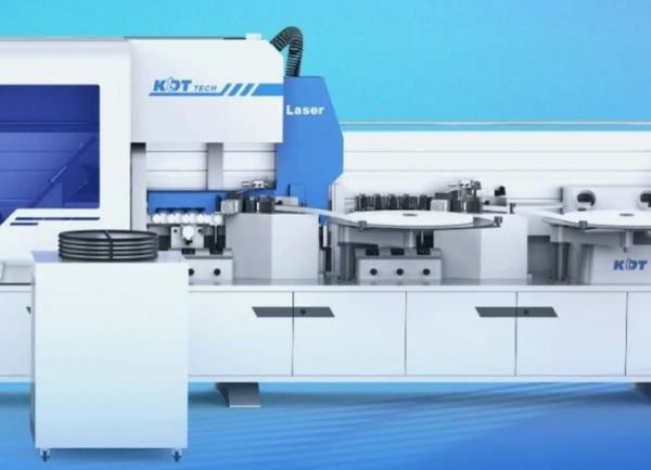 Лазерный кромкооблицовочный станок с сервоприводами KDT KE-706GBSUT Laser 3.0