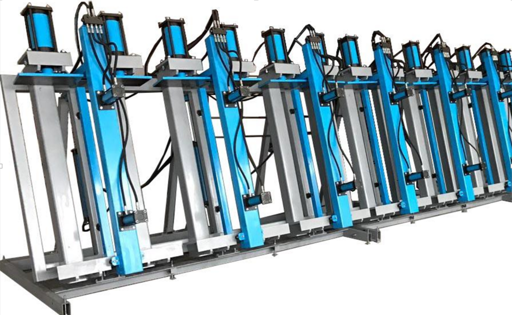 Пресс гидравлический для склеивания бруса SLH — G