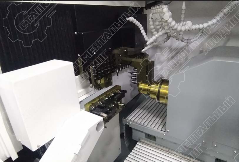 Двухшпиндельный автоматический токарный станок MetalCraft TC205-1 с ЧПУ