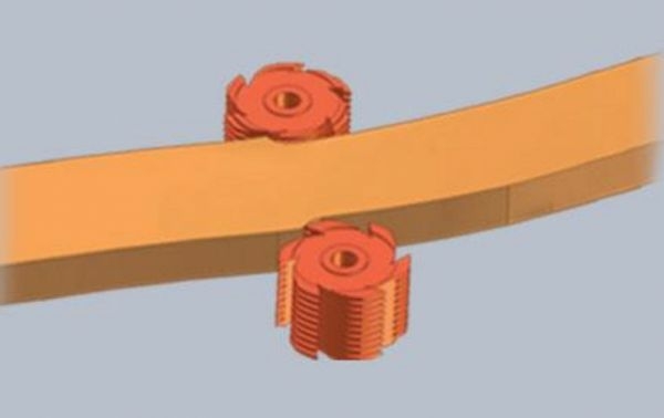 Продольный копировальный фрезерный станок Dincmak CKF.F2