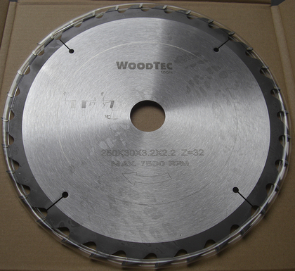 Пила дисковая WoodTec 400х30х3,6/2,5 Z84 WZ универсальная