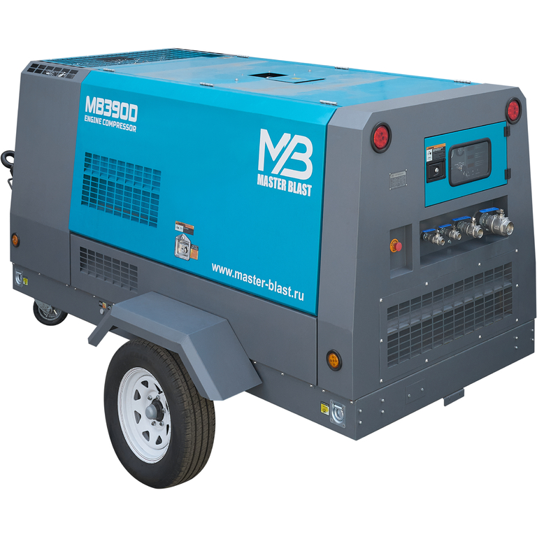 Master Blast MB-390D-15 винтовой дизельный компрессор