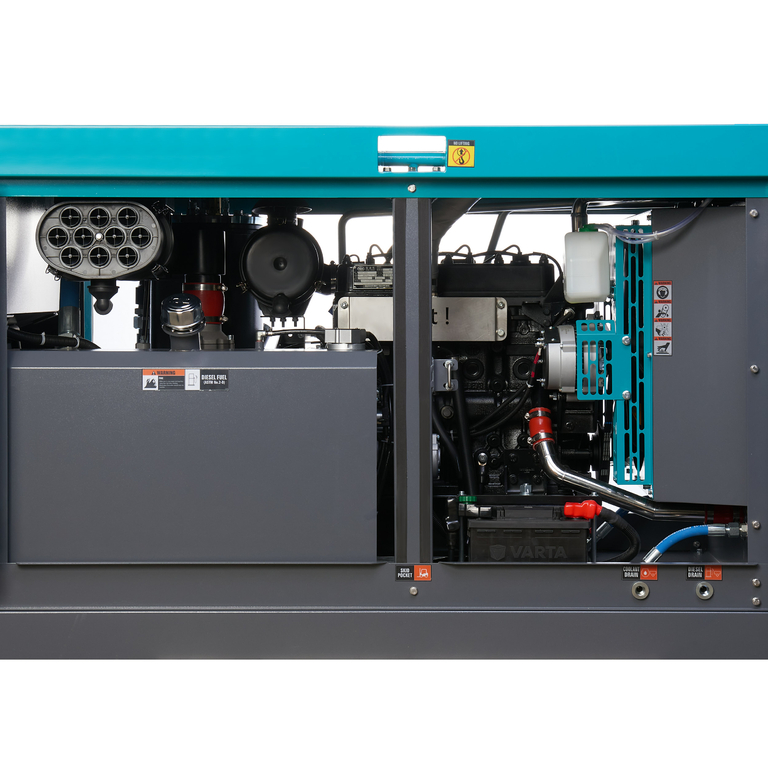 Master Blast MB-185B-7 винтовой дизельный компрессор