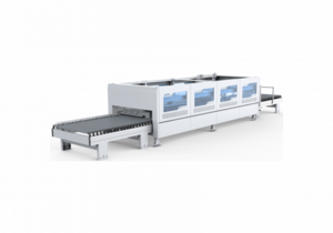 Автоматический станок для 3-х сторонней склейки коробок KDT WG8V6