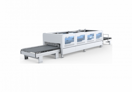 Автоматический станок для 3-х сторонней склейки коробок KDT WG8V6