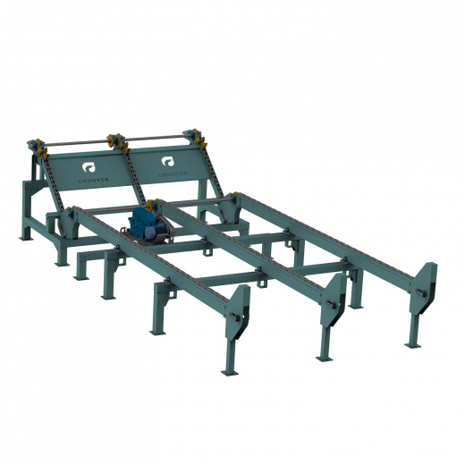 Разобщитель бревна с эстакадой Cronver RL-V (высокий)